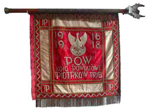 Sztandar Koła Powiatowego Polskiej Organizacji Wojskowej w Piotrkowie Trybunalskim