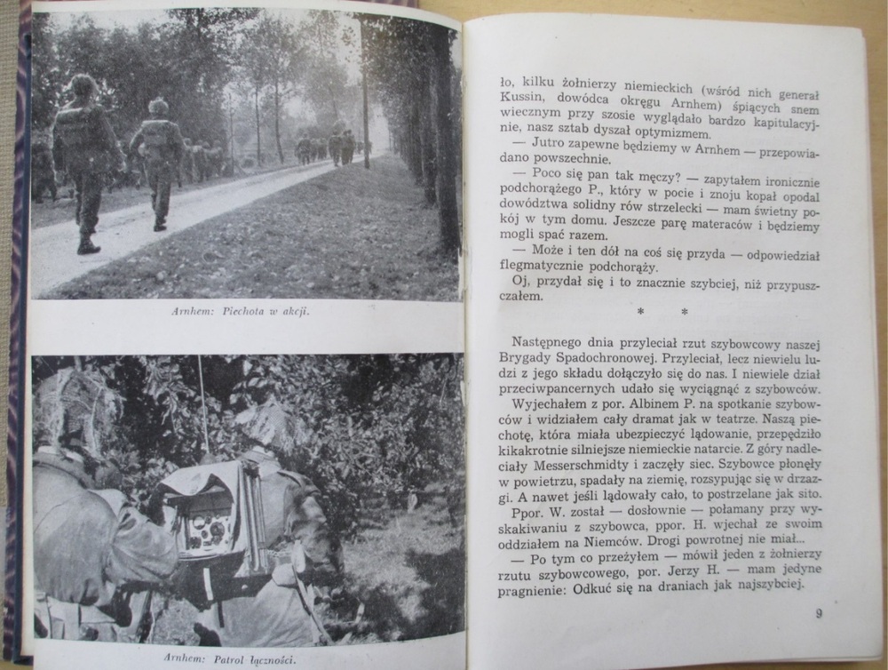 Fotografie wykonane przez M. Święcickiego podczas operacji „Market-Garden” (pochodzą z jego książki)