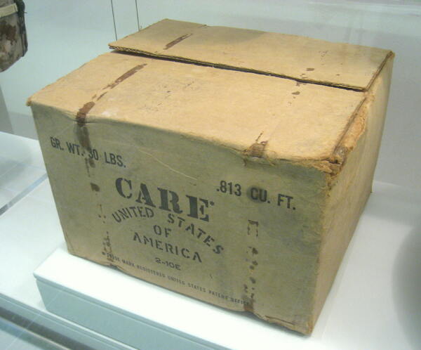 CARE: American charity organisation in Poland between 1946-1949