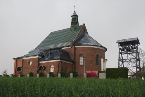 Kościół pw. Najświętszego Serca Pana Jezusa w Bachowicach (fot. Łucja Marek)