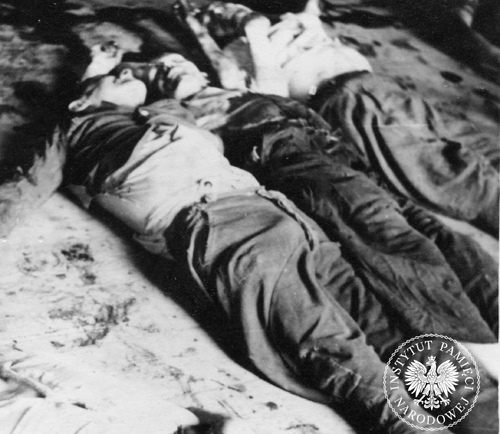 Zamordowani w celach V Oddziału Zamku (fot. Stanisław Magierski/z zasobu IPN)