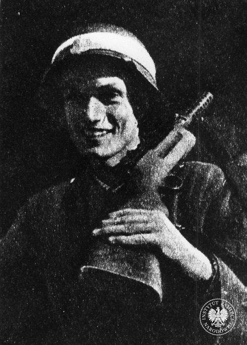 Podchorąży Jerzy Tyczyński „Jur” z „Koszty” (fot. z zasobu AIPN, autor: Eugeniusz Lokajski)