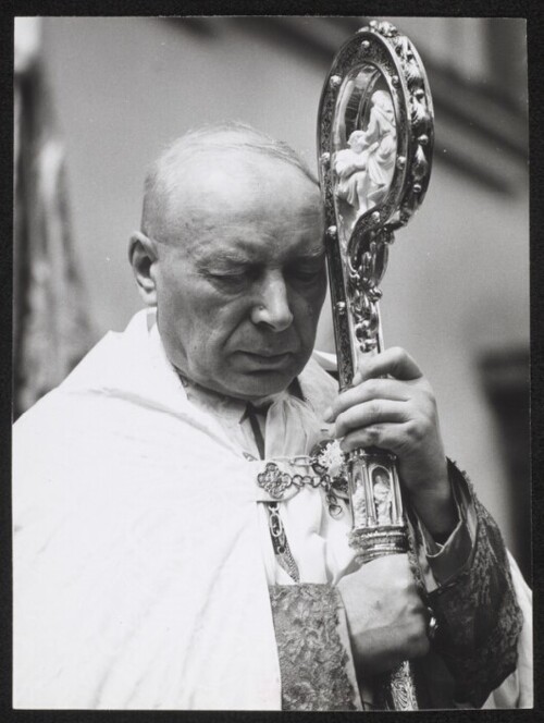 Prymas Stefan Wyszyński (fot. ze zbiorów cyfrowych Biblioteki Narodowej)