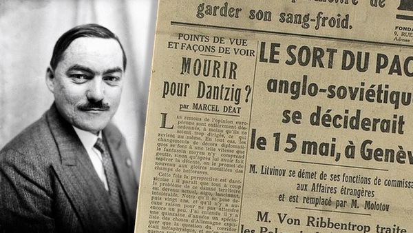 Déat nie chciał umierać za Gdańsk