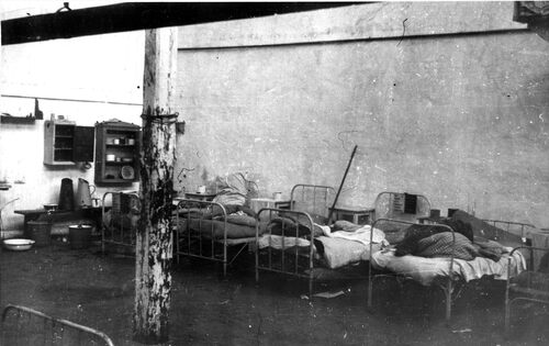 Izba chorych (fot. z zasobu IPN)