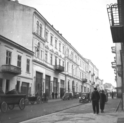 Kielecka ulica w 1940 r. (fot. z zasobu NAC)