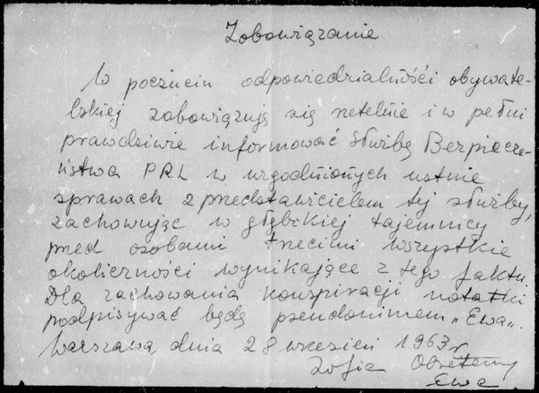 „Miłość” w służbie SB