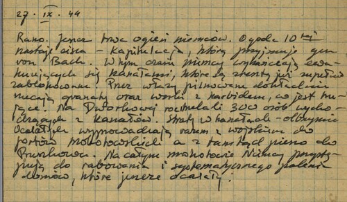 Zgrupowanie Pułku Baszta 1944 – 1946, Batalion Bałtyk, kompania Warta. Depozyt Waldemara Baczaka