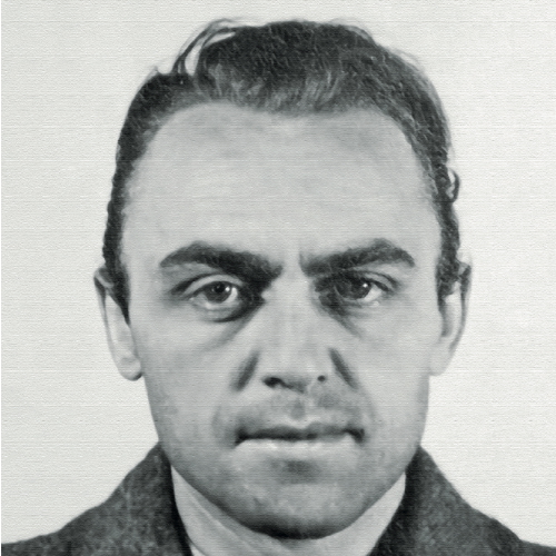 Alfred Naujocks po zatrzymaniu przez Amerykanów w 1944 roku