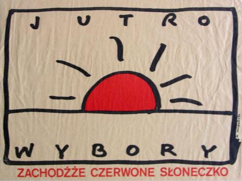 Plakat wyborczy z 1989 r.