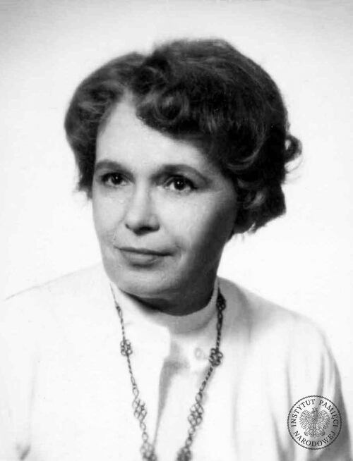 Irena Kuhn (Joanna Chmielewska), zdjęcie z akt paszportowych (fot. z zasobu IPN)