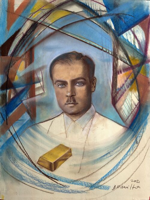 Ignacy Matuszewski (1891-1946)  w portrecie autorstwa Barbary Kaczmarowskiej-Hamilton