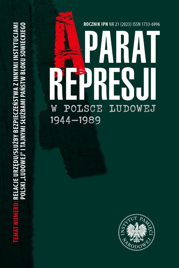 Aparat Represji w Polsce Ludowej 1944-1989 nr 21 (2023)