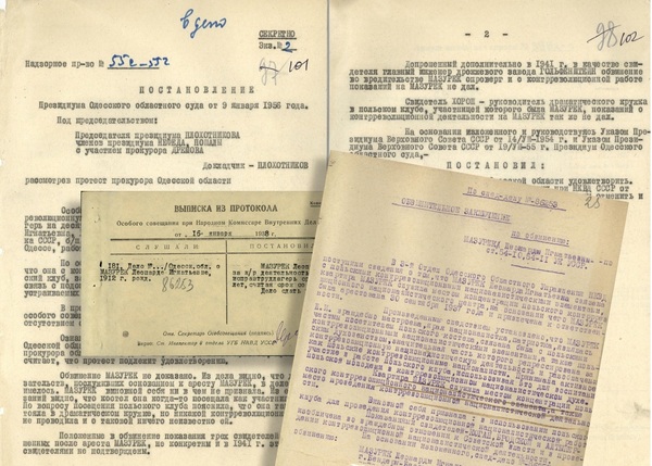 Sprawy śledcze Polaków represjonowanych w ZSRS. Sprawa Leonardy Mazurek