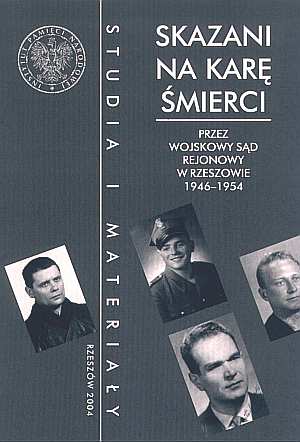 Okładka publikacji wydanej staraniem Instytutu Pamięci Narodowej