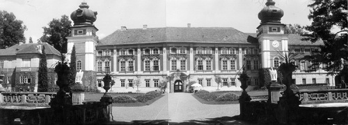 Zamek w Łańcucie, 1940 r. (fot. ze zbiorów NAC)