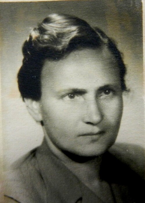Jadwiga Ludwińska (Szyfra Goldszlak), funkcjonariusz KPP, sekretarz KO Śląsk (fot. AAN)