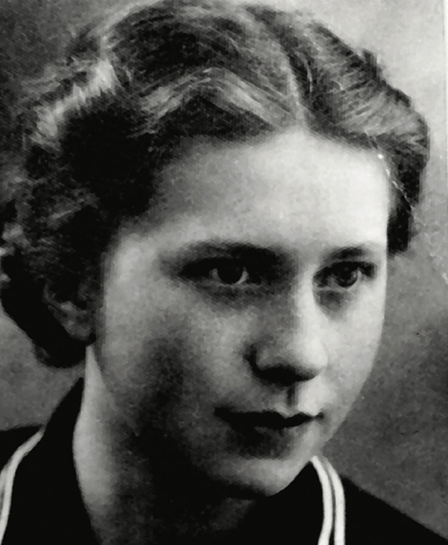 Zdjęcie maturalne Róży Siemieńskiej, 1938 r.