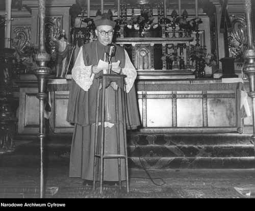 Kardynał Bolesław Kominek (fot. NAC)