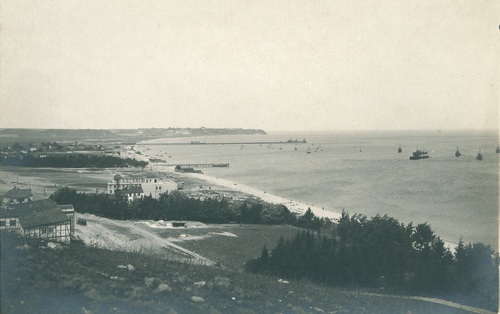 Brzeg morski w Gdyni przed 1927 r.(fot. z zasobu Biblioteki Narodowej)