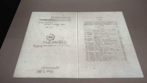 „Almanach Humanistyczny” 1984 (mikrofilm ze zbiorów Biblioteki Narodowej)