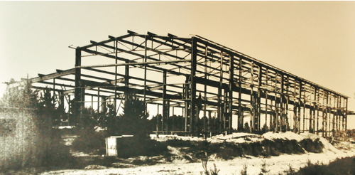 Budowa magazynu, Stalowa Wola, 1937 r. Fot. Muzeum Okręgowe w Rzeszowie