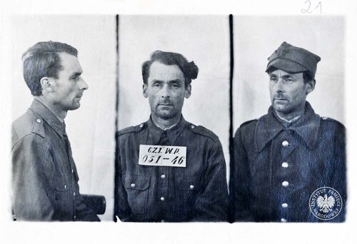 Zdjęcie sygnalityczne kpt. Mieczysława Sokołowskiego (fot. z zasobu IPN)