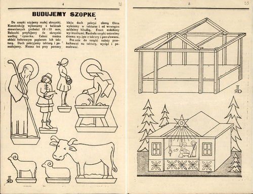 „Budujemy szopkę” – artykuł opublikowany na łamach 8 numeru „Słoniątka indyjskiego”, dodatku dla dzieci dołączanego do „Polaka w Indiach”, przekazanego do zasobu Archiwum IPN w Warszawie przez Koło Polaków w Indiach 1942-1948