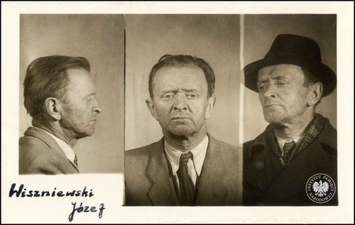 Zdjęcie sygnalityczne Józefa Wiszniewskiego, 1949 r. (fot. z zasobu AIPN)