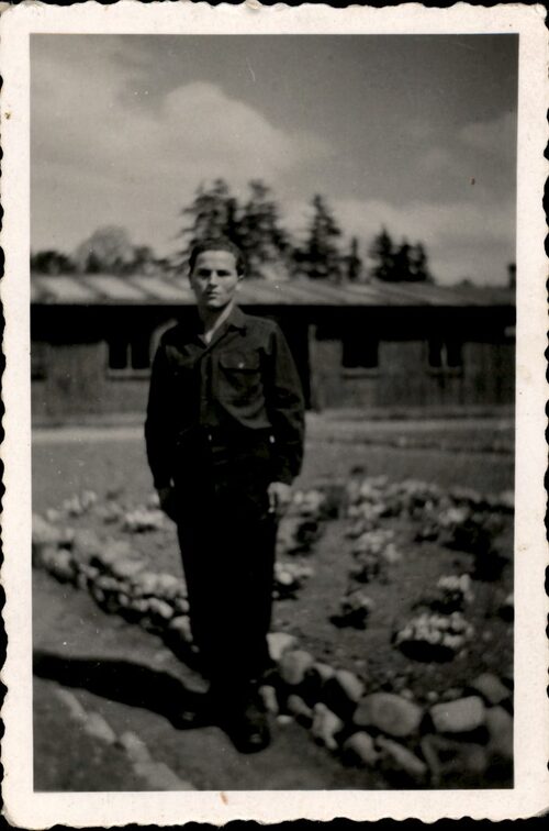 Jan Korytko w okresie służby w kompanii wartowniczej, Schongau (Bawaria), 1946 rok