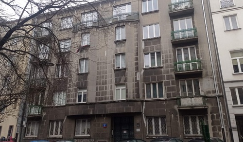 Dom przy ul. Skolimowskiej 3, widok współczesny (2024 r.)