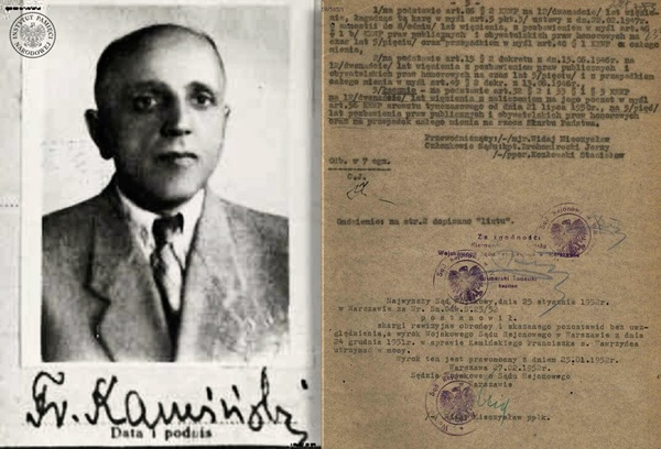 Wyrok w Wigilię. Sprawa Franciszka Kamińskiego