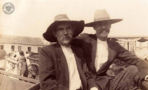 Polscy osadnicy w Brazylii. Oryginał zdjęcia znajduje się w Polskim Instytucie Naukowym w Ameryce z siedzibą w Nowym Jorku (fot. z zasobu AIPN)