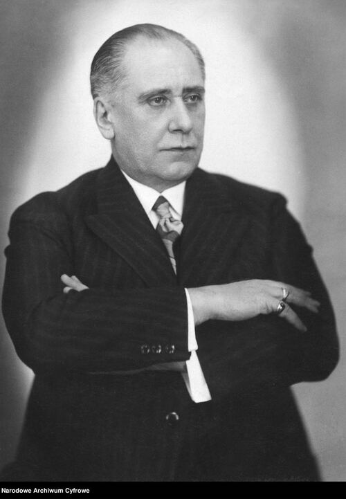 Fotografia portretowa Ferdynanda Antoniego Ossendowskiego. B.d., autor nieznany. Narodowe Archiwum Cyfrowe