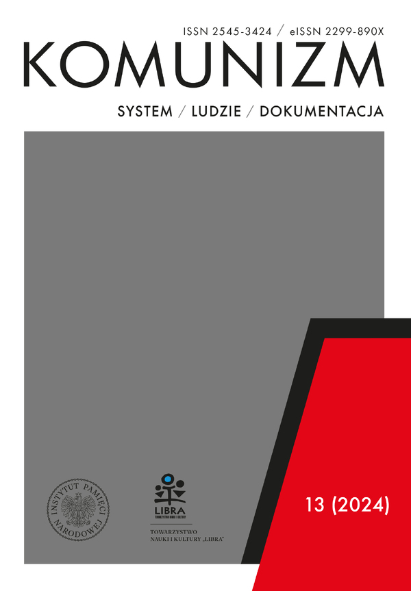 Komunizm: system – ludzie – dokumentacja nr 13 (2024)