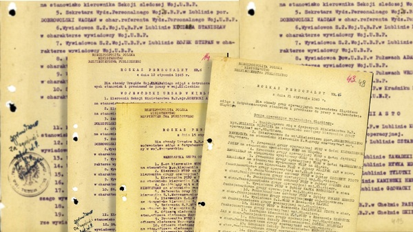 Styczeń 1945 r. i budowa struktur bezpieki w Polsce centralnej