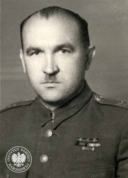 Aleksander Drej – kat więzienia mokotowskiego w Warszawie. Zdjęcie z akt personalnych funkcjonariusza MO (fot. z zasobu AIPN)