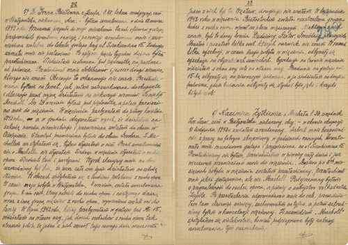 Zeznania dr Ireny Białówny w sprawie karnej przeciwko Waldemarowi Arthurowi Augustowi Machollowi (vel Macpolowskiemu), komisarzowi policji pogranicznej, oskarżonemu o czyny z art. 1 pkt. 1 i 2 Dekretu z dn. 31 VIII 1944 r. o wymiarze kary dla faszystowsko-hitlerowskich zbrodniarzy winnych zabójstw i znęcania się nad ludnością cywilną i jeńcami oraz dla zdrajców Narodu Polskiego i inne czyny zabronione, spisane 10 III 1949 r. w trakcie rozprawy sądowej w Sądzie Okręgowym w Białymstoku (z zasobu A