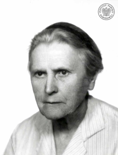 Zdjęcie Felicji Wolff z akt paszportowych, ok. 1980 r. (fot. z zasobu AIPN)