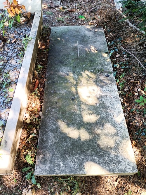 Grób Xawerego Glinki, stan z 23 sierpnia 2023 r. (fot. Bartosz Janczak)