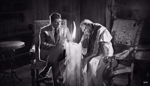 U.S. President Ronald Reagan and Pope John Paul II. Frame from the animation of the Institute of National Remembrance <i>The Light of Freedom</i> (2021)
