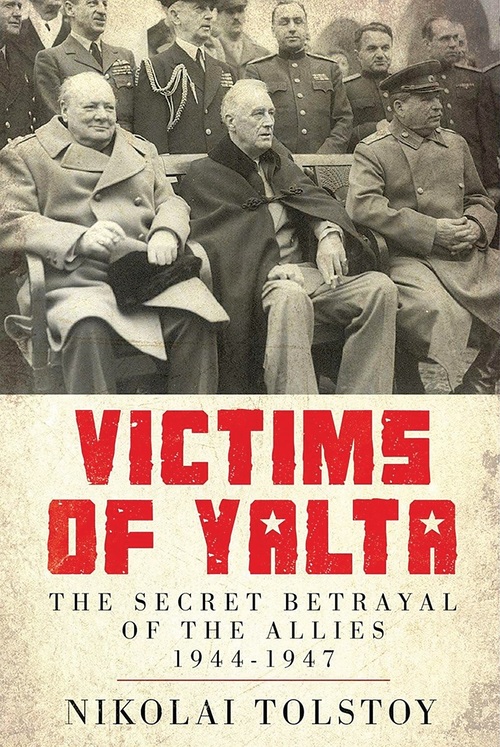 Okładka książki brytyjskiego historyka i polityka pochodzenia rosyjskiego o ponad 2 mln Rosjan, ofiar Jałty (wyd. 2, 2013)