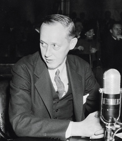 Harry Hopkins, 1939 r. (fot. z zasobów Biblioteki Kongresu Stanów Zjednoczonych - domena publiczna)