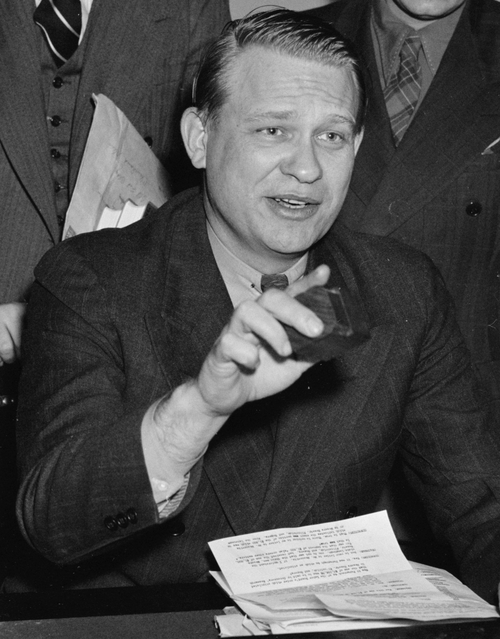 Martin Dies, przewodniczący Komisji ds. Działań Nieamerykańskich, 1938 r. (fot. domena publiczna)