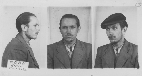 Roman Ciechociński ps. „Mecenas”, zdjęcie sygnalityczne (fot. z zasobu AIPN)