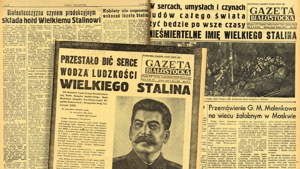 Reakcje na śmierć Józefa Stalina w 1953 roku w województwie białostockim