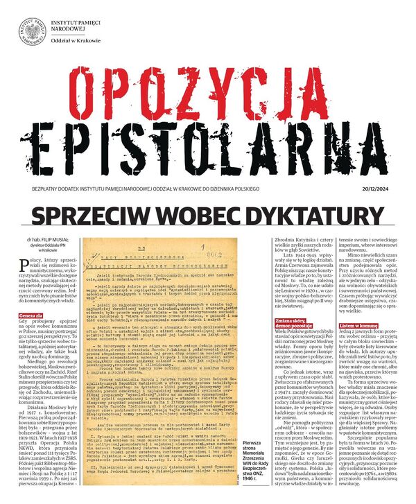 Opozycja epistolarna