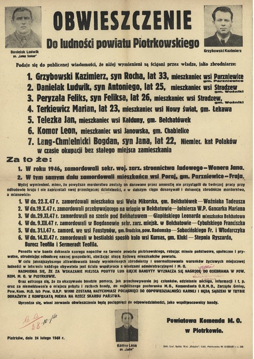 Podporucznik Ludwik Danielak „Bojar” (1923–1955)