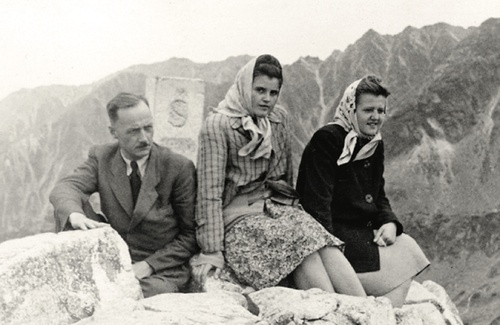 Pułkownik Franciszek Niepokólczycki, Zakopane, wiosna 1946 r. (fot. z zasobu IPN)