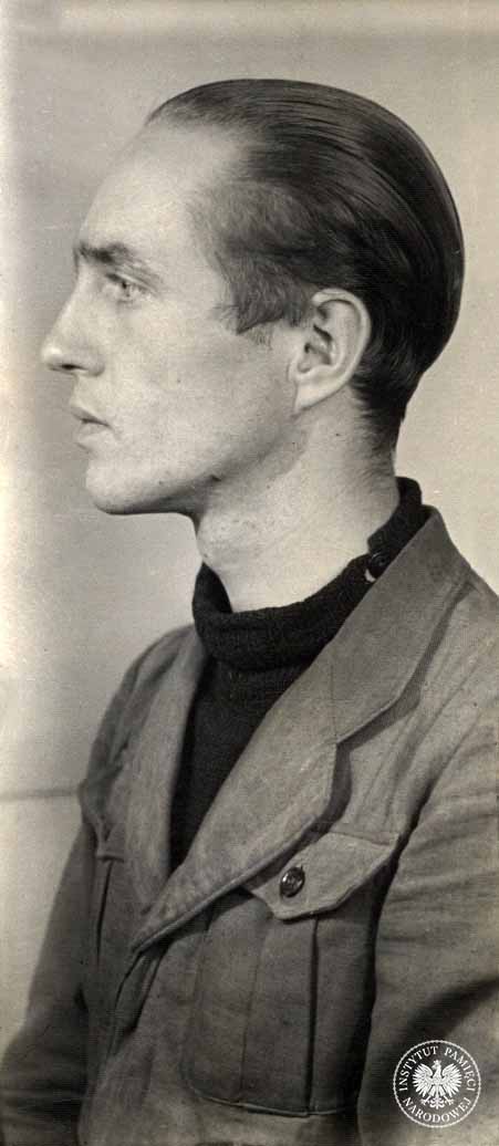 Zdjęcie Mieczysława Chojnackiego z akt sądowych (fot. z zasobu AIPN)